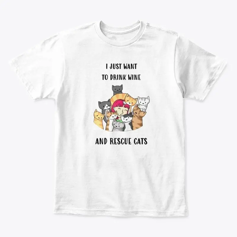 Drink wine, rescue cats!