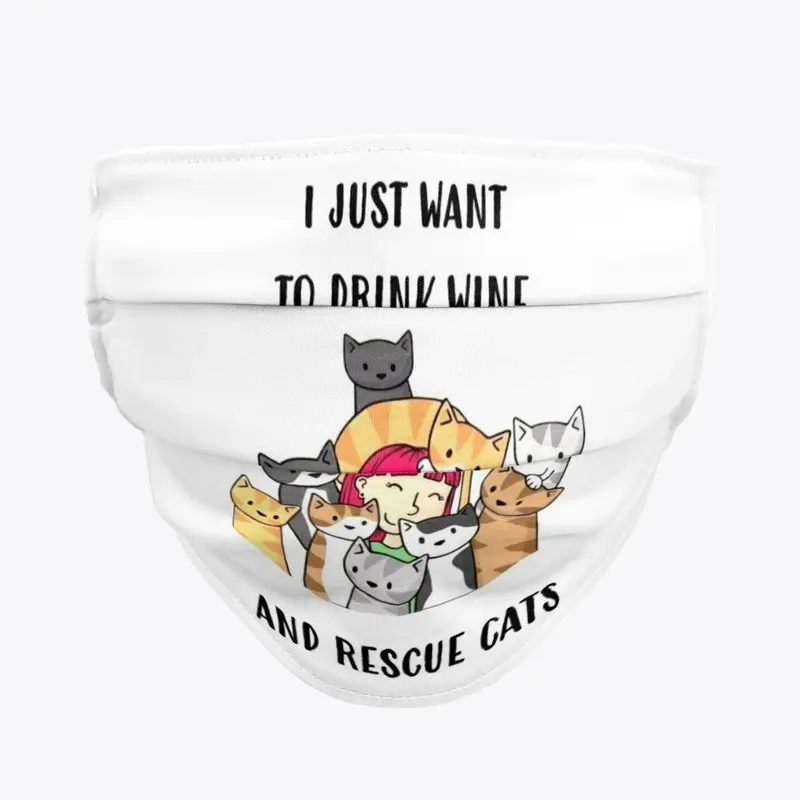 Drink wine, rescue cats!