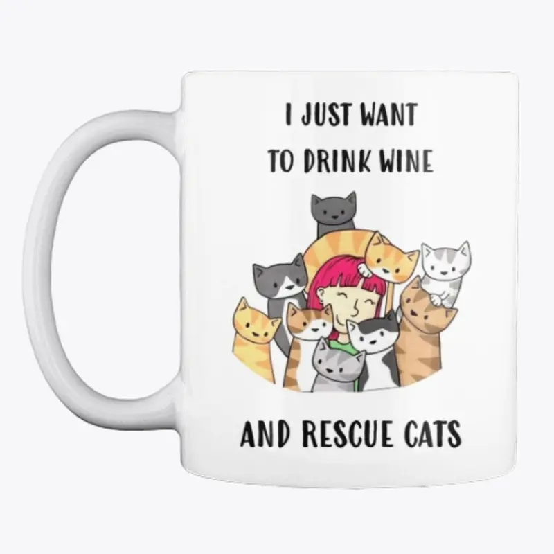 Drink wine, rescue cats!